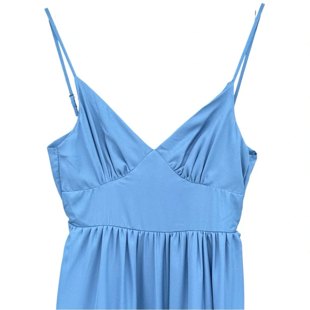 NEW Jessica Simpson | Tiered Cotton/Linen Dress | Small - Picture 3 of 9